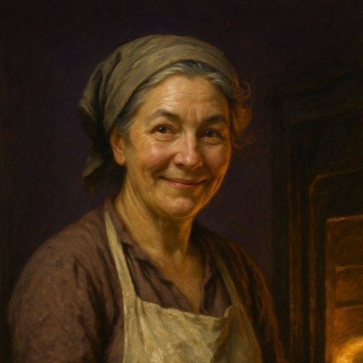 Wren Hollis, painted in oils and lit from one side.